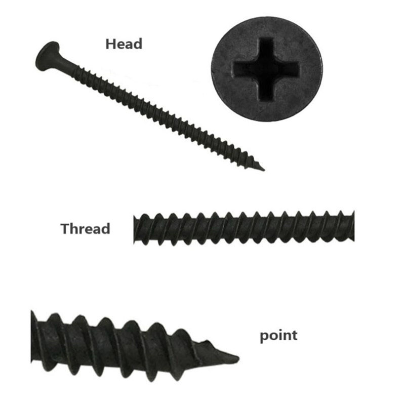 Bulge Head DIN Yulongjian Bulk and Box Package Coarse Thread Drywall Screw4