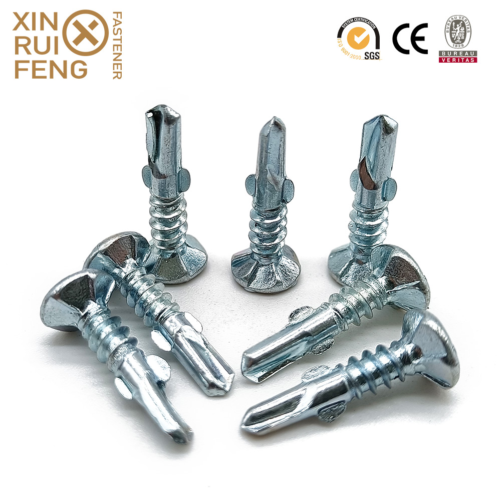 China Xinruifeng Fastener Zinc Plate CSK Head Drywall Cement Fiber ...